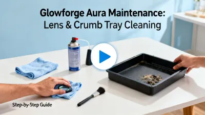 Glowforge Aura cleaning and maintenance guide tutorial